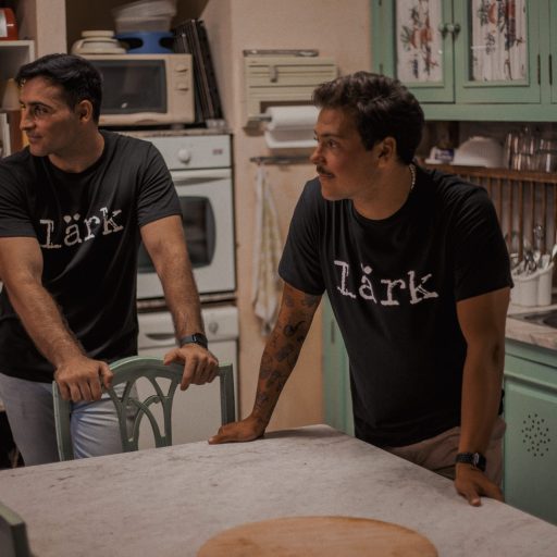 Rubén y luis en producción